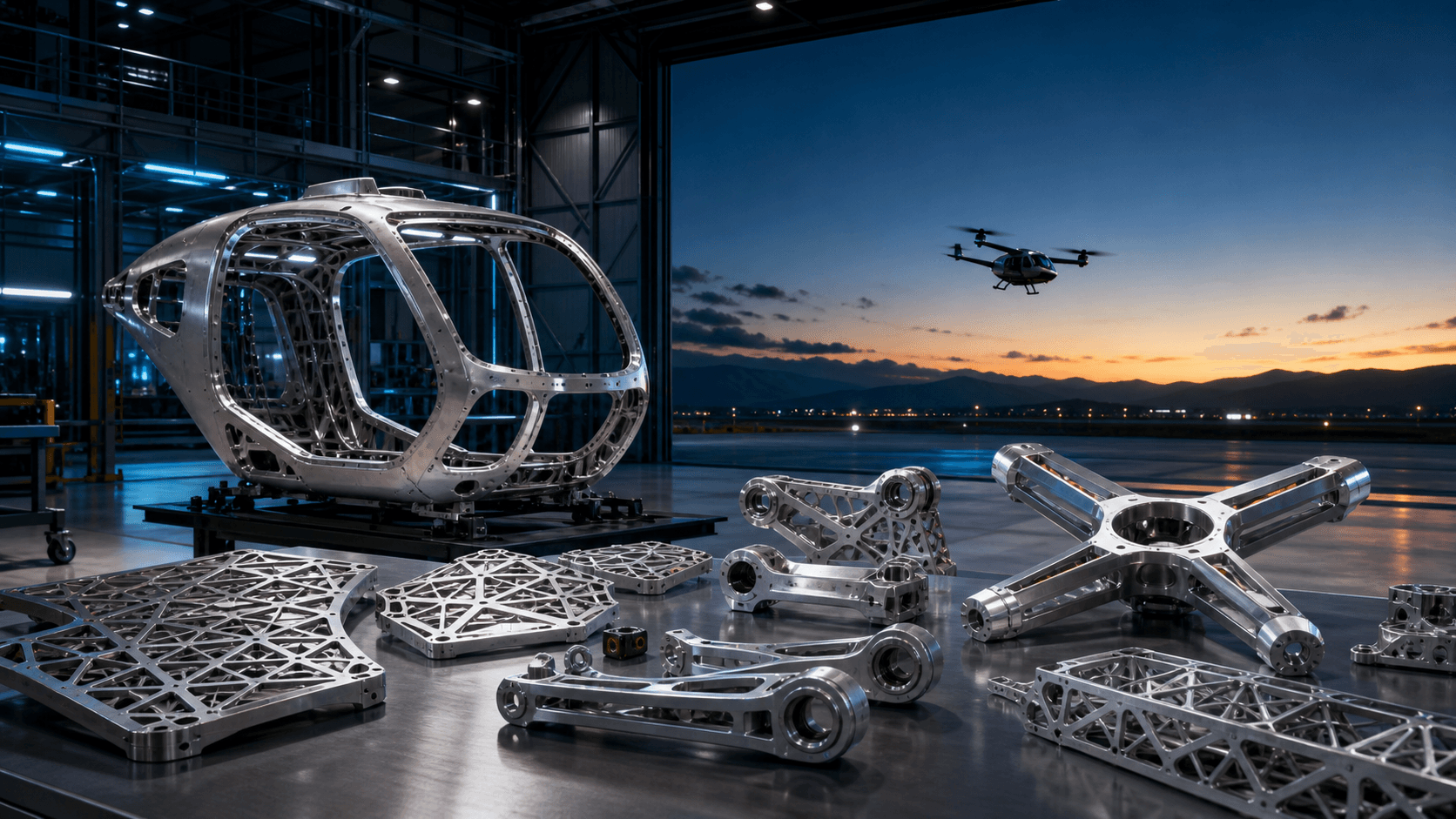 Magnesium for Drones and eVTOL: Component Selection and Flight Qualification Guide