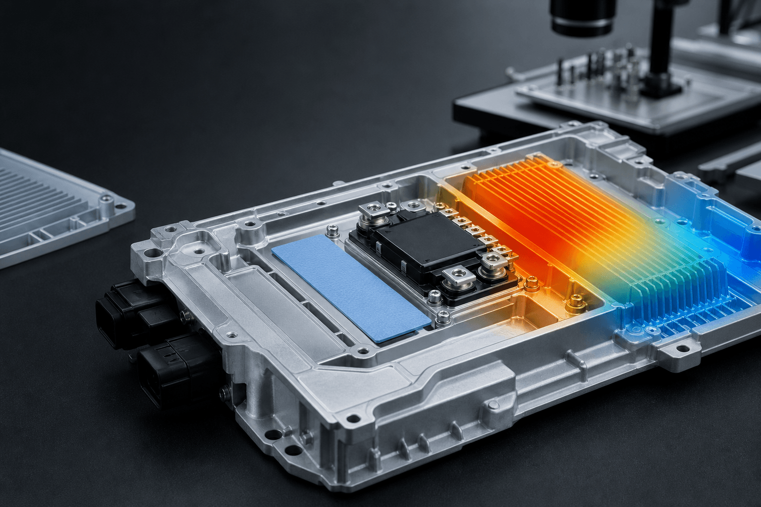How to Design Thermal Management with Magnesium Alloys? Thermal Conductivity, Contact Thermal Resistance, and Thermal Validation