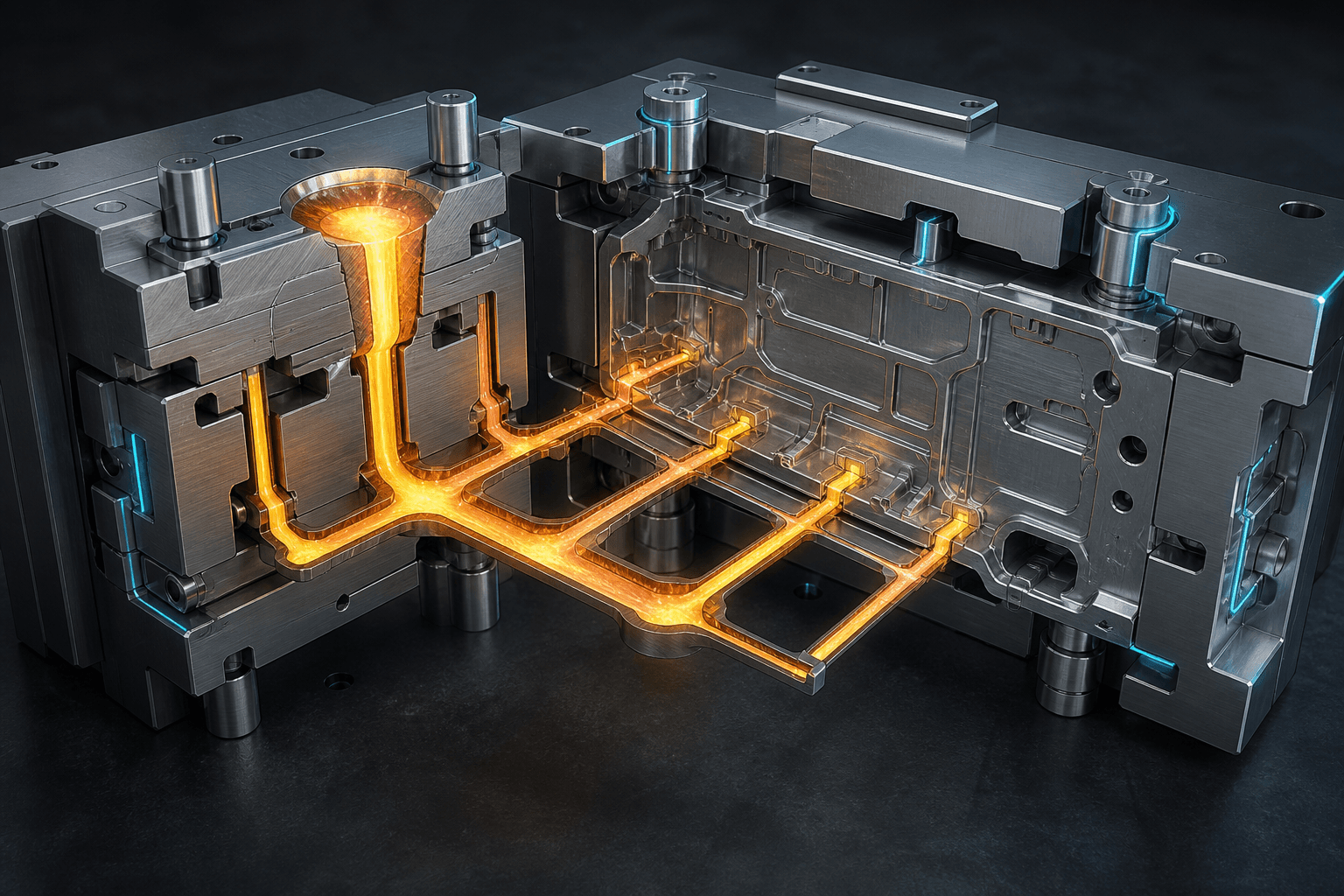 How to Design Gating Systems for Magnesium Alloy Die Casting: A Guide to In-Gates, Overflows, and Venting Validation