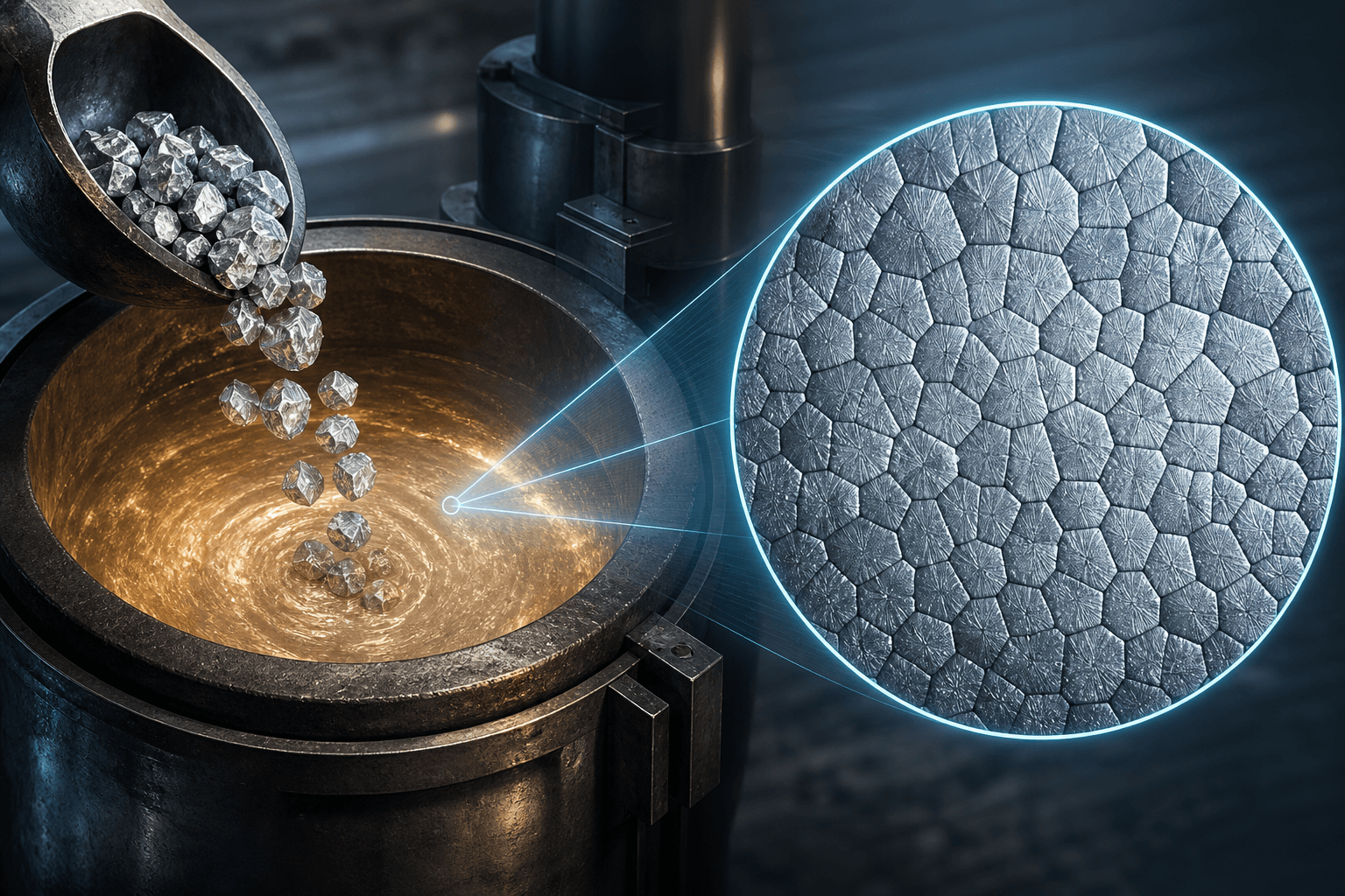 How to Select Magnesium Alloy Master Alloys? A Guide to Mg-Zr Grain Refinement and Composition Rebalancing