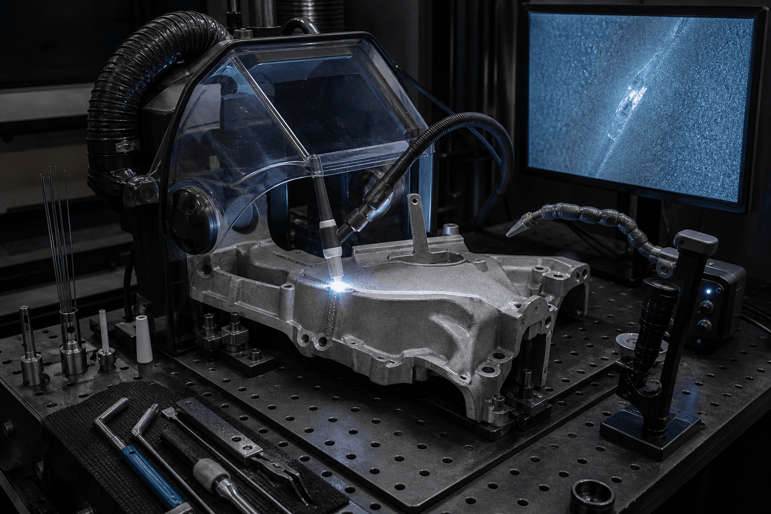Can Magnesium Alloy Castings Be Repair-Welded? Defect Assessment, Rework Process, and Release Boundaries